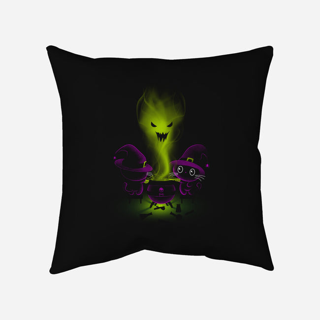 Halloween Cooking-none removable cover w insert throw pillow-erion_designs