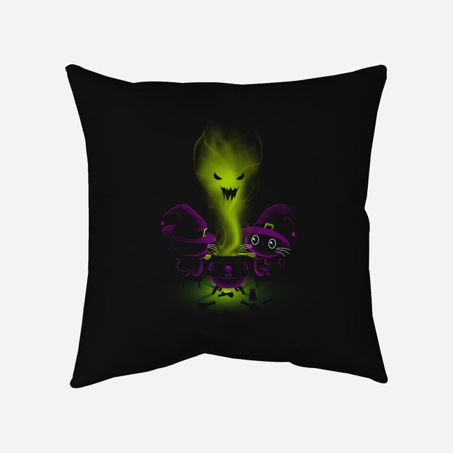 Halloween Cooking-none removable cover throw pillow-erion_designs
