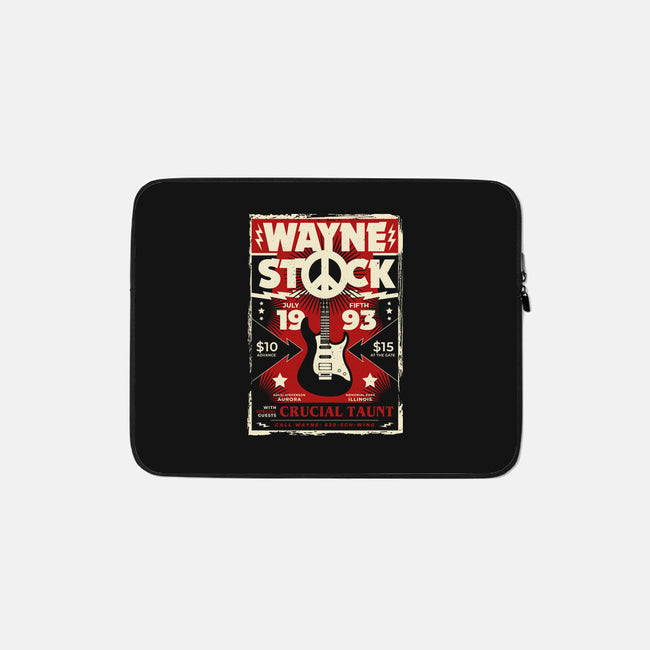 Wayne Stock-none zippered laptop sleeve-CoD Designs