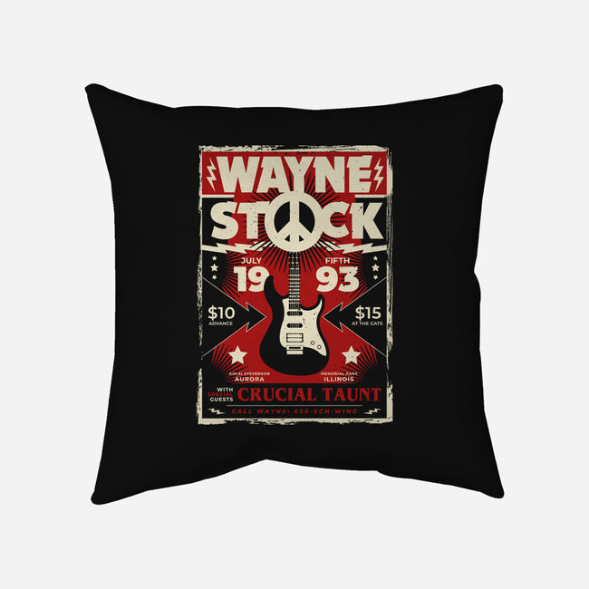 Wayne Stock-none removable cover throw pillow-CoD Designs