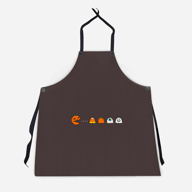 PAC-LLOWEEN-unisex kitchen apron-krisren28