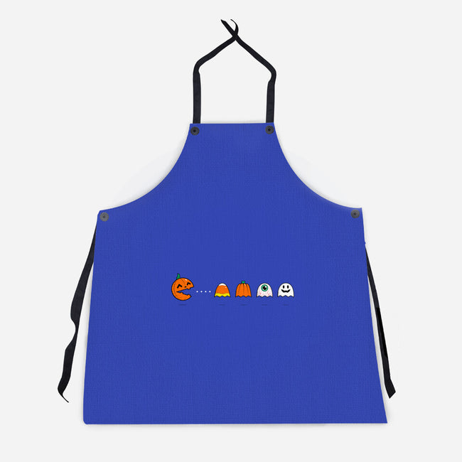 PAC-LLOWEEN-unisex kitchen apron-krisren28