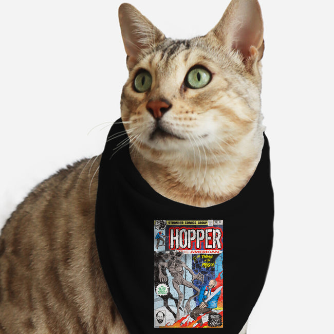 Hopper The American-cat bandana pet collar-MarianoSan
