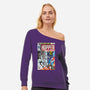Hopper The American-womens off shoulder sweatshirt-MarianoSan