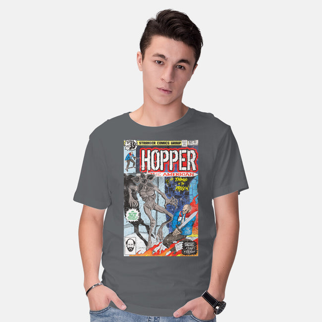Hopper The American-mens basic tee-MarianoSan