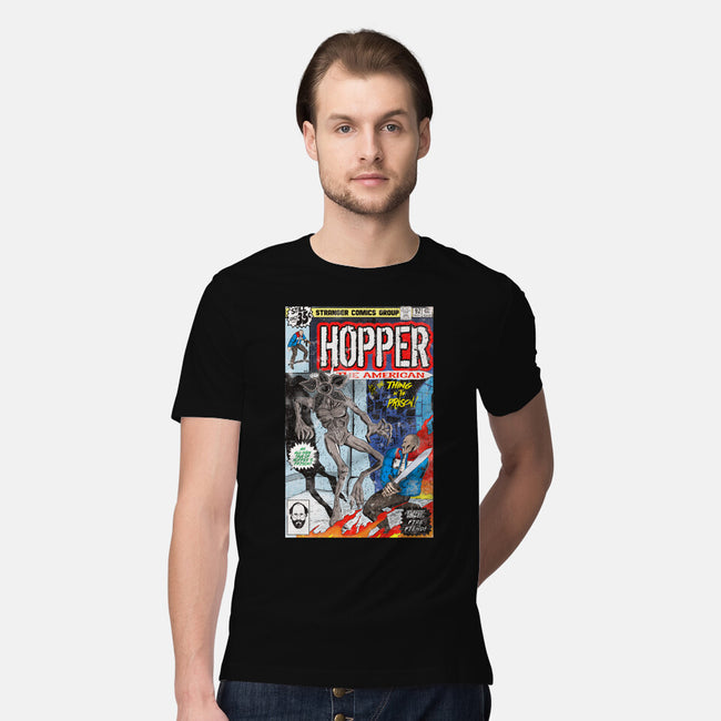 Hopper The American-mens premium tee-MarianoSan