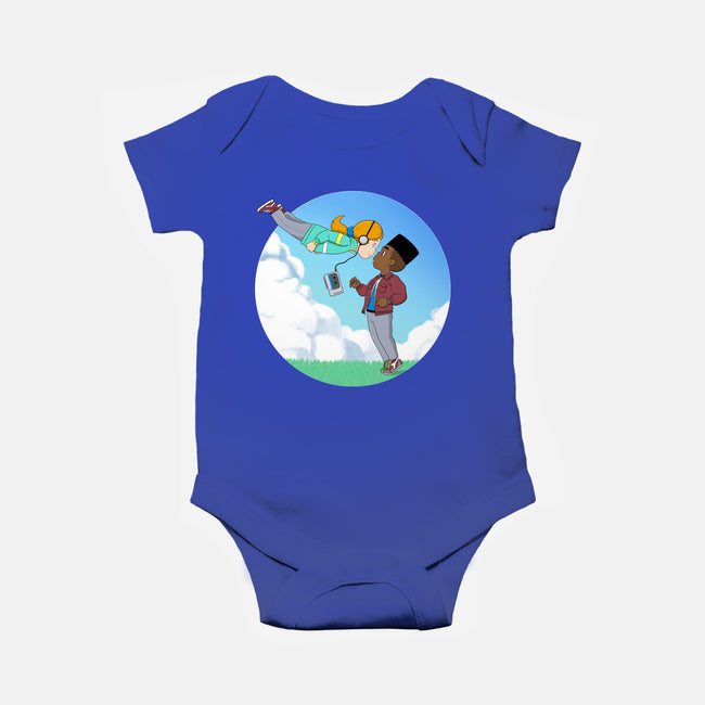 Lucas And Max-baby basic onesie-MarianoSan