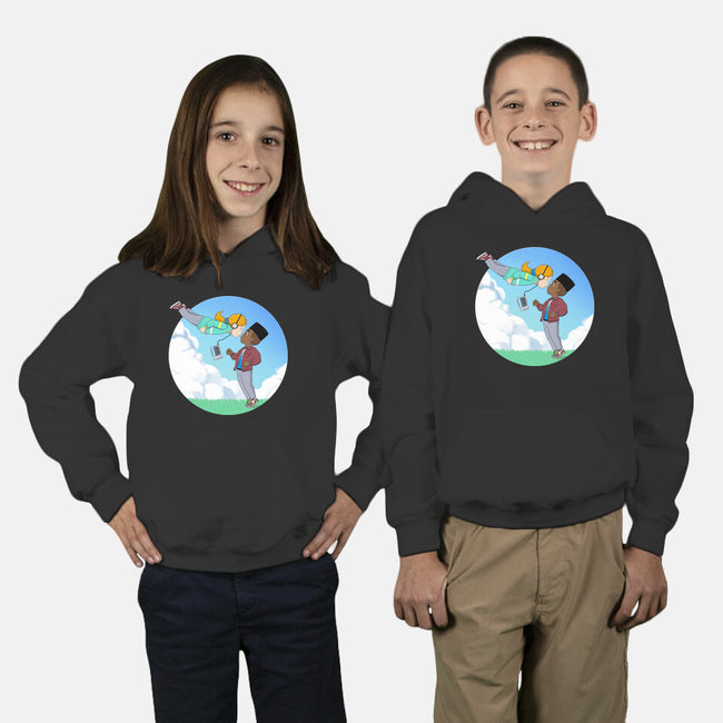 Lucas And Max-youth pullover sweatshirt-MarianoSan