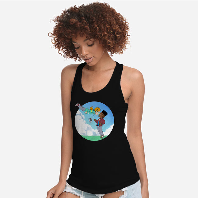 Lucas And Max-womens racerback tank-MarianoSan