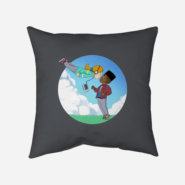 Lucas And Max-none removable cover w insert throw pillow-MarianoSan