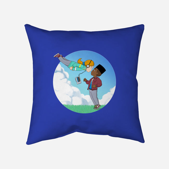 Lucas And Max-none removable cover w insert throw pillow-MarianoSan