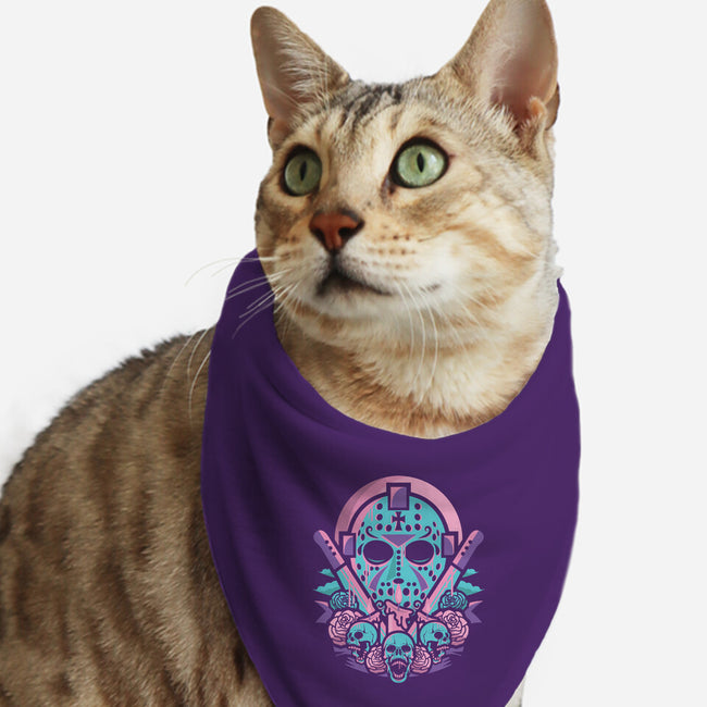 Day Of The Friday-cat bandana pet collar-jrberger