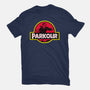 Parkour!-womens fitted tee-Raffiti