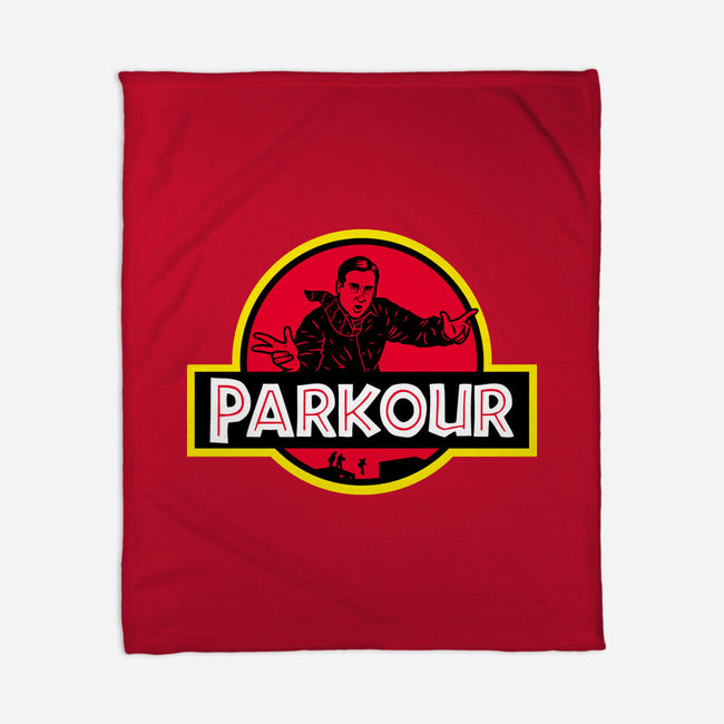 Parkour!-none fleece blanket-Raffiti