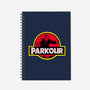 Parkour!-none dot grid notebook-Raffiti