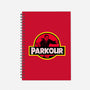 Parkour!-none dot grid notebook-Raffiti