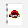 Parkour!-none dot grid notebook-Raffiti