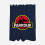 Parkour!-none polyester shower curtain-Raffiti