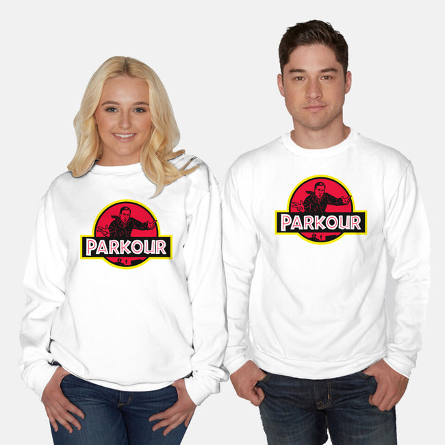 Parkour!-unisex crew neck sweatshirt-Raffiti