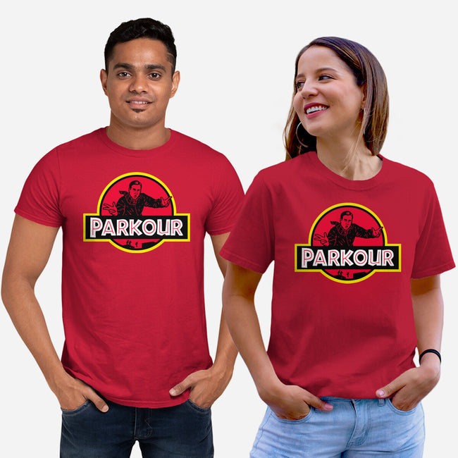 Parkour!-unisex basic tee-Raffiti