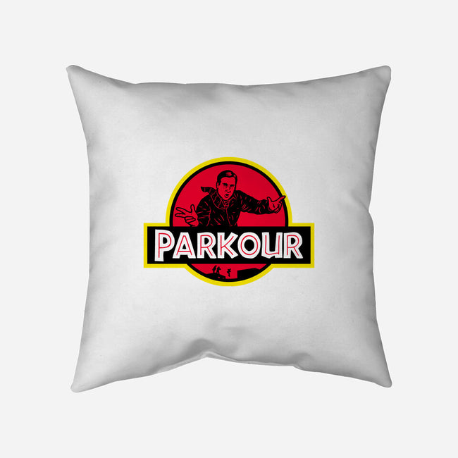Parkour!-none removable cover w insert throw pillow-Raffiti