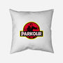 Parkour!-none removable cover w insert throw pillow-Raffiti