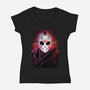 Jason Glitch-womens v-neck tee-danielmorris1993