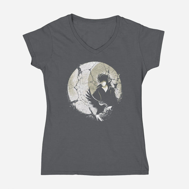 King Of Dreams-womens v-neck tee-Vallina84