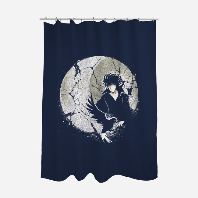 King Of Dreams-none polyester shower curtain-Vallina84