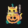 Cute Halloween-cat basic pet tank-Douglasstencil
