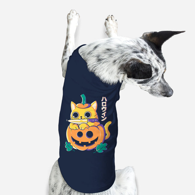 Cute Halloween-dog basic pet tank-Douglasstencil