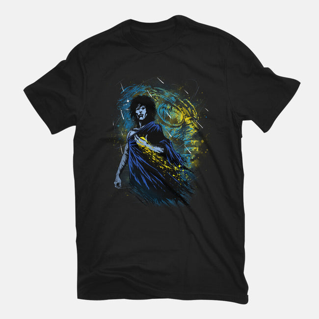 Cloak Of Dreams-womens basic tee-Ionfox