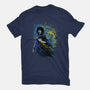 Cloak Of Dreams-womens fitted tee-Ionfox