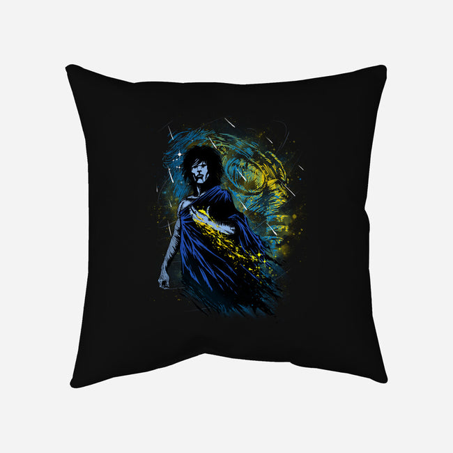 Cloak Of Dreams-none removable cover throw pillow-Ionfox