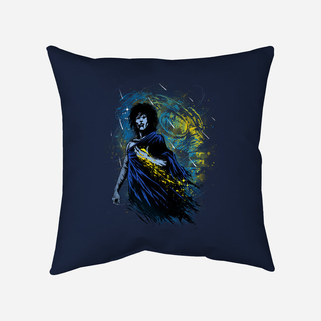 Cloak Of Dreams-none removable cover throw pillow-Ionfox