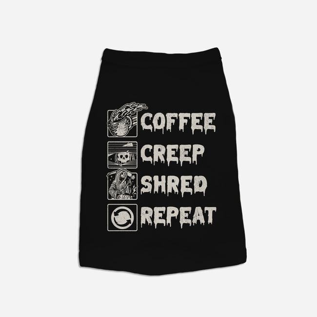A Day In The Life-dog basic pet tank-CoD Designs