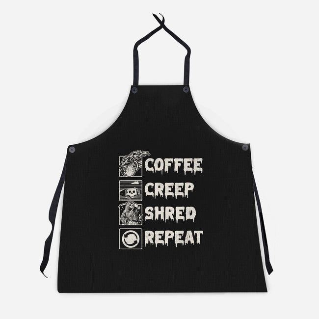 A Day In The Life-unisex kitchen apron-CoD Designs
