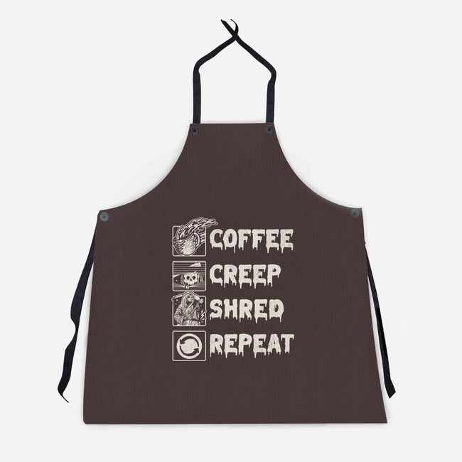 A Day In The Life-unisex kitchen apron-CoD Designs
