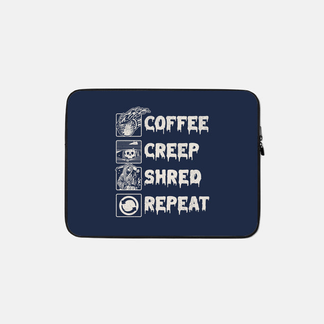 A Day In The Life-none zippered laptop sleeve-CoD Designs