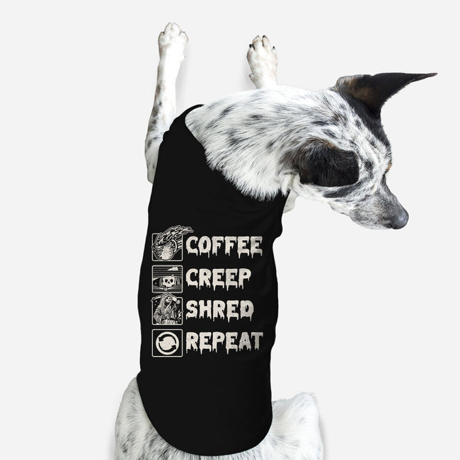 A Day In The Life-dog basic pet tank-CoD Designs