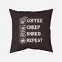 A Day In The Life-none removable cover throw pillow-CoD Designs
