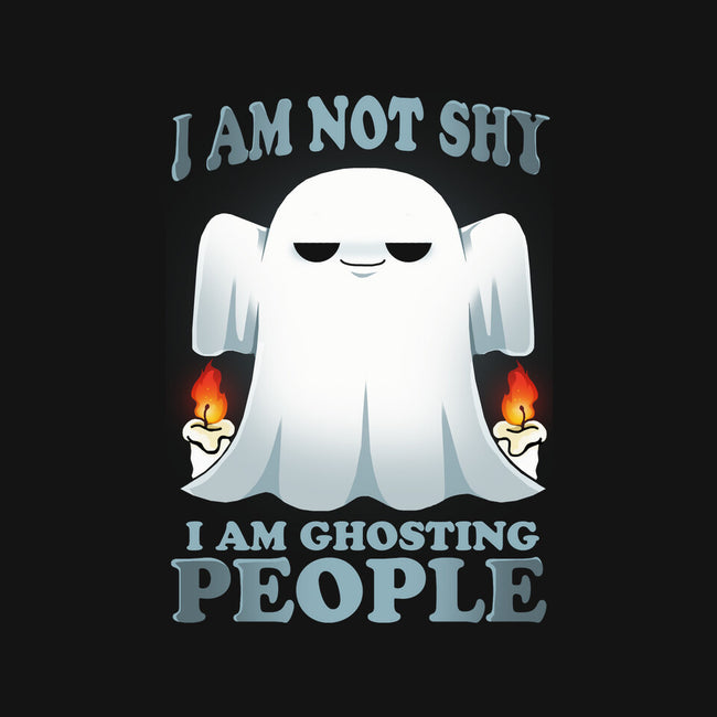 Ghosting People-none basic tote bag-Vallina84