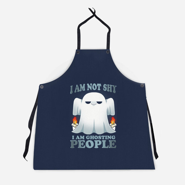 Ghosting People-unisex kitchen apron-Vallina84