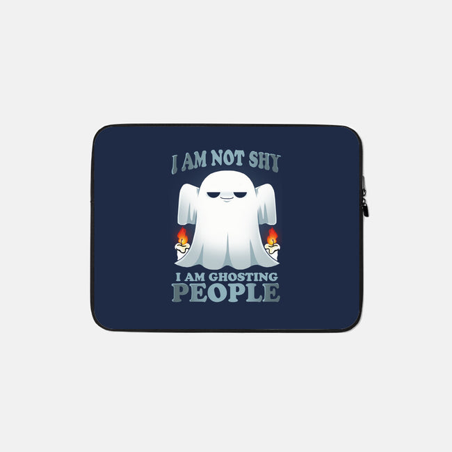 Ghosting People-none zippered laptop sleeve-Vallina84