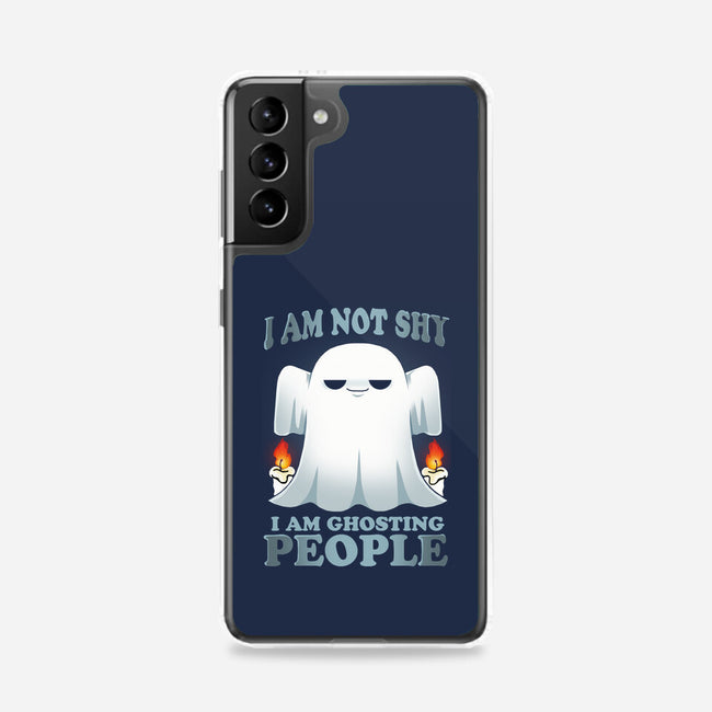 Ghosting People-samsung snap phone case-Vallina84