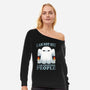Ghosting People-womens off shoulder sweatshirt-Vallina84