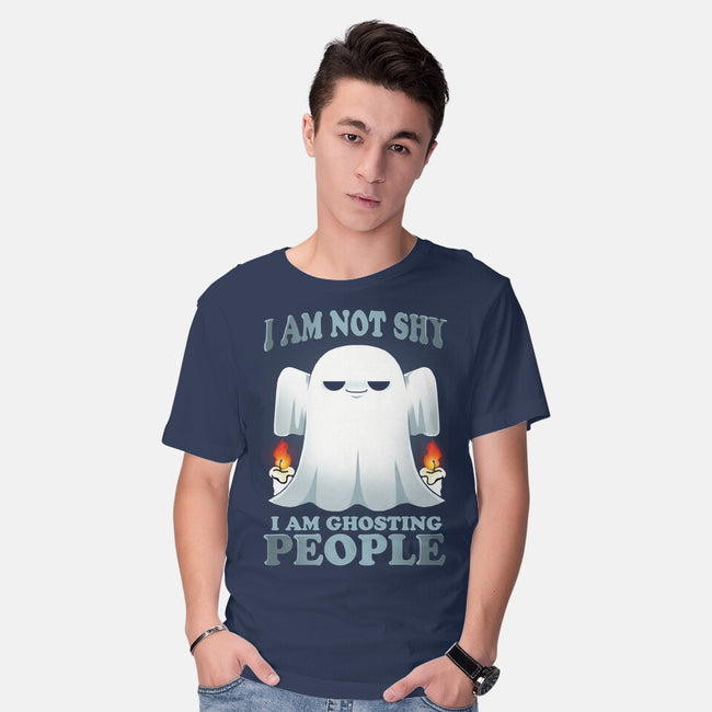 Ghosting People-mens basic tee-Vallina84