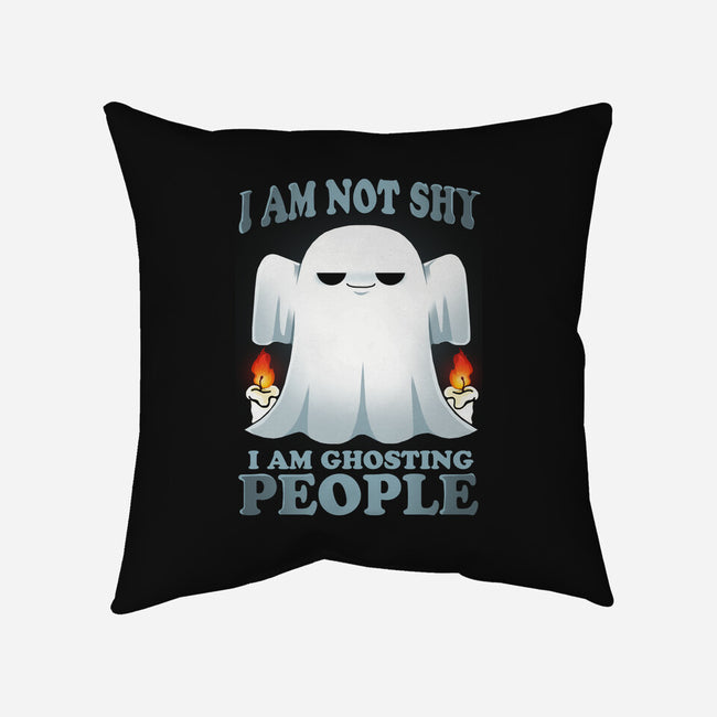 Ghosting People-none removable cover throw pillow-Vallina84