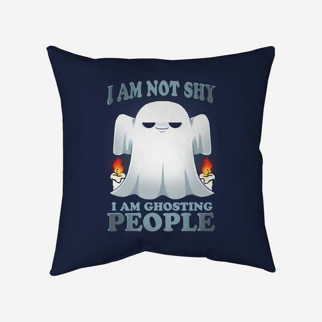 Ghosting People-none removable cover throw pillow-Vallina84