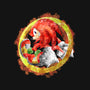 Knuckles Splash-none fleece blanket-nickzzarto